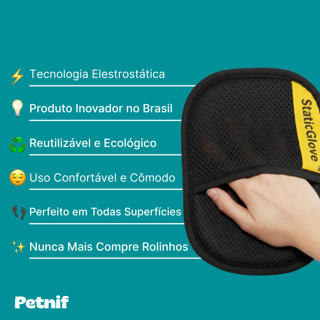 Removedor de Pelos StaticGlove™